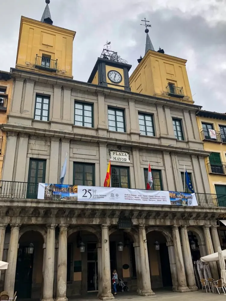 Plaza Mayor on a Segovia day trip