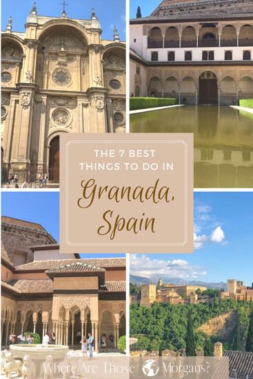 things to do in Granada pinterest