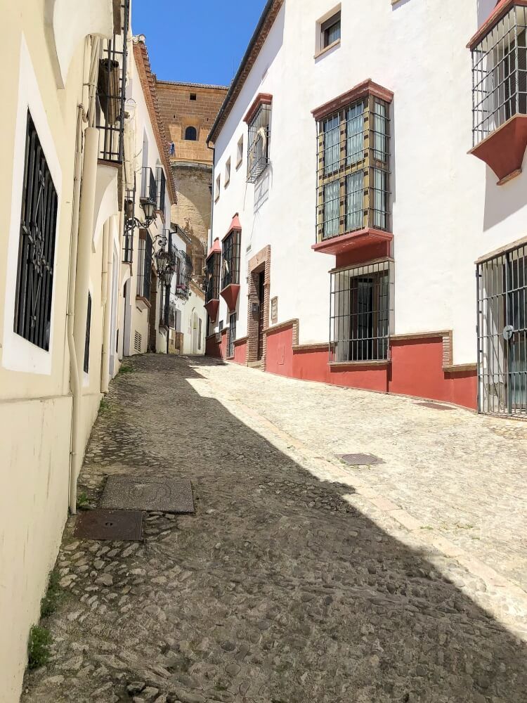 street views of old buildings in Ronda