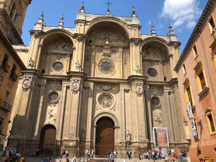main cathedral in Granada Spain