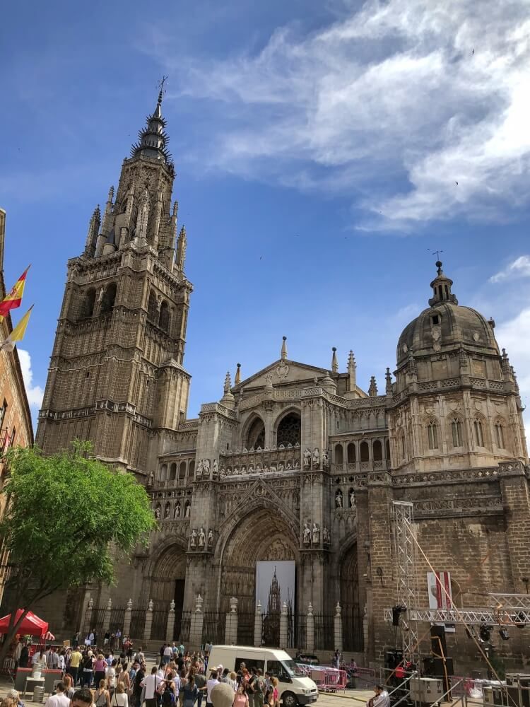The main Cathedral on a day trip to Toledo
