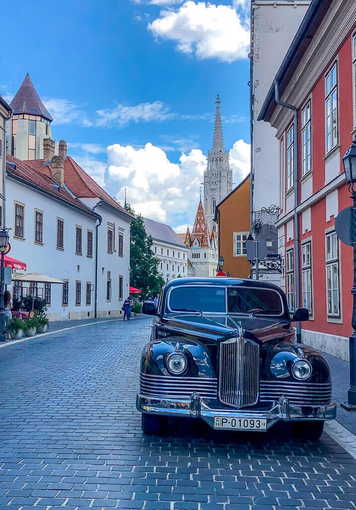 Bentley in Buda Castle district