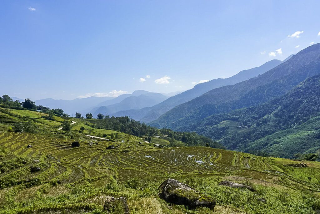 Hills in Sapa Vietnam