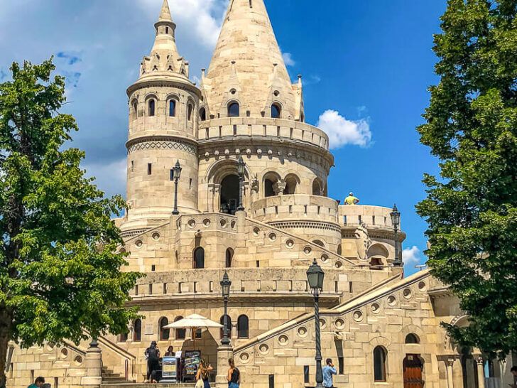 4 days in Budapest itinerary Fishermans bastion Buda Castle district