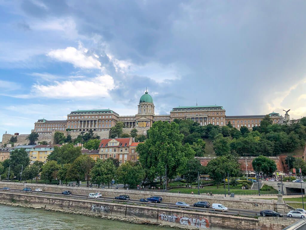 Buda Castle first stop on 4 days in Budapest