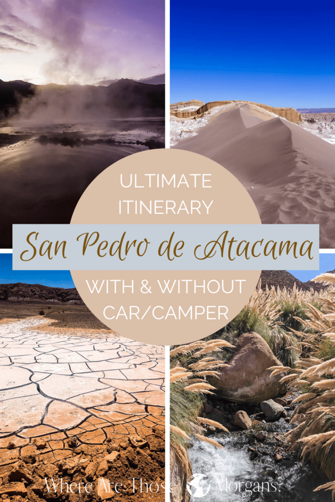 San Pedro de Atacama Itinerary Pinterest Graphic