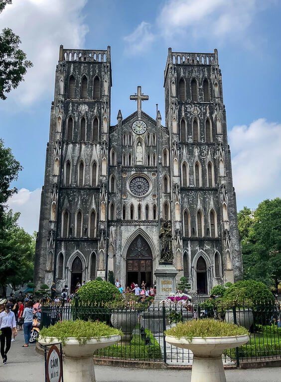 St Jospeh's cathedral hanoi itinerary old quarter