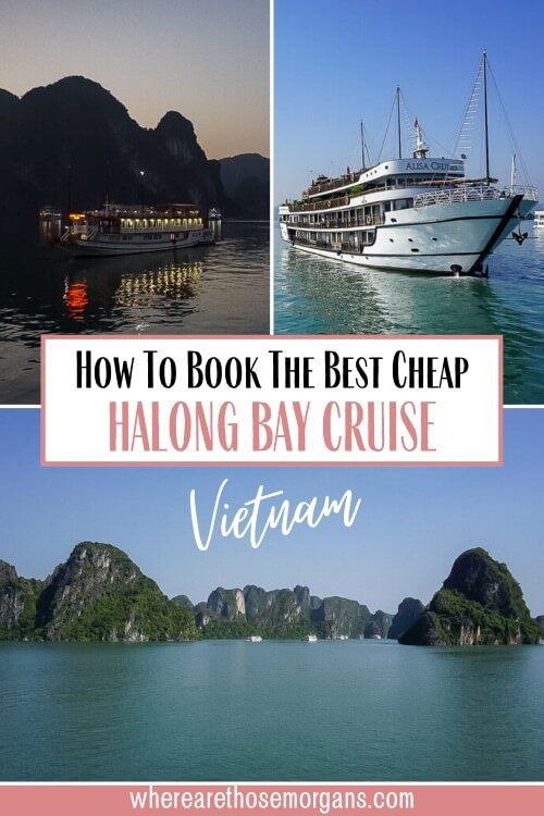 Cheap affordable budget Halong bay cruise Vietnam