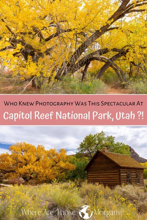 Who Knew Photography Was This Spectacular At Capitol Reef National Park Utah?!
