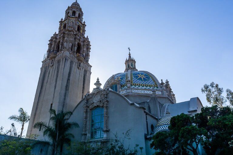 Museum of man and tower balboa park