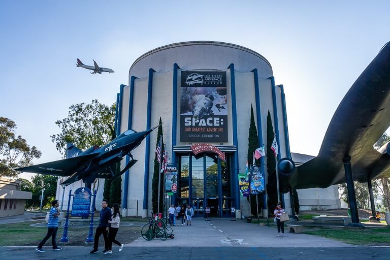 San Diego air and space museum Balboa park