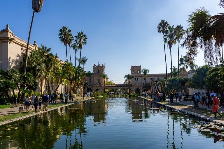 San Diego Lily Pond Balboa Park 3 day itinerary San Diego