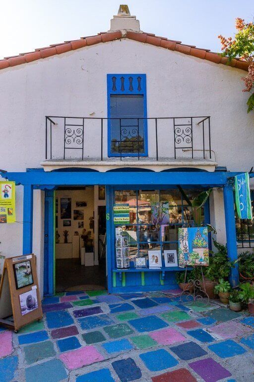 Spanish village art center in Balboa park San Diego