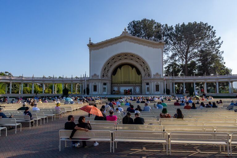 Spreckles Organ Pavillion Balboa Park Urban San Diego Itinerary