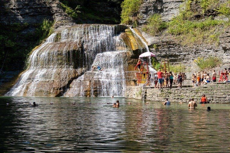 How To Visit Robert H Treman State Park + Lucifer Falls