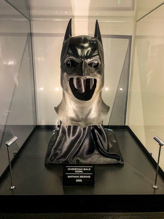 Batman Cowl worn by christian bale as batman in the dark knight trilogy