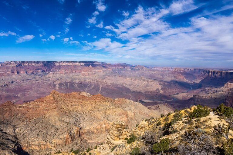 Stunning views from Desert View Watchtower in Arizona