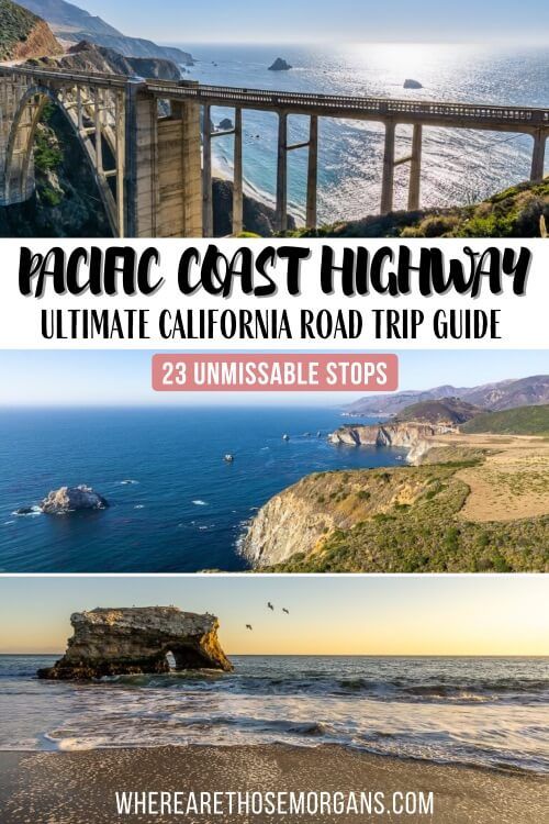 Pacific Coast Highway 1 San Francisco to San Diego epic road trip