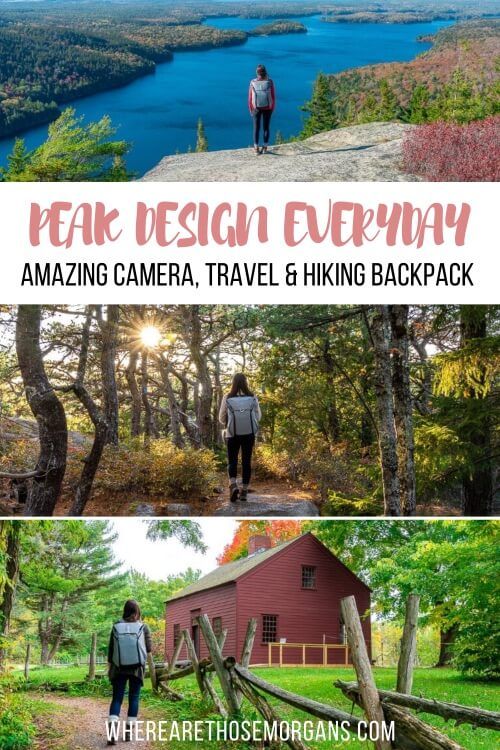 Peak Design Amazing Camera Travel and Hiking All in One Backpack Solution