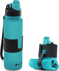 Nomader collapsable travel water bottle perfect gift for travelers who hike
