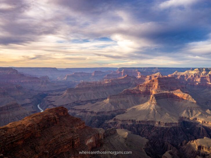 Grand Canyon sunrise and sunset photography best locations and photography tips on the top spots at South Rim in Arizona