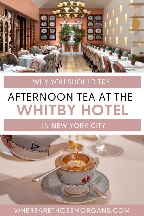 Why you should try afternoon tea at the whitby hotel in nyc