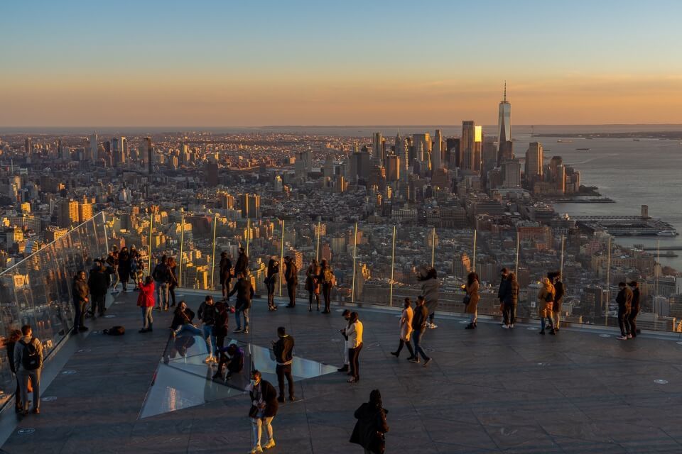 Edge NYC observation deck is one of the best photography locations in NYC with stunning views