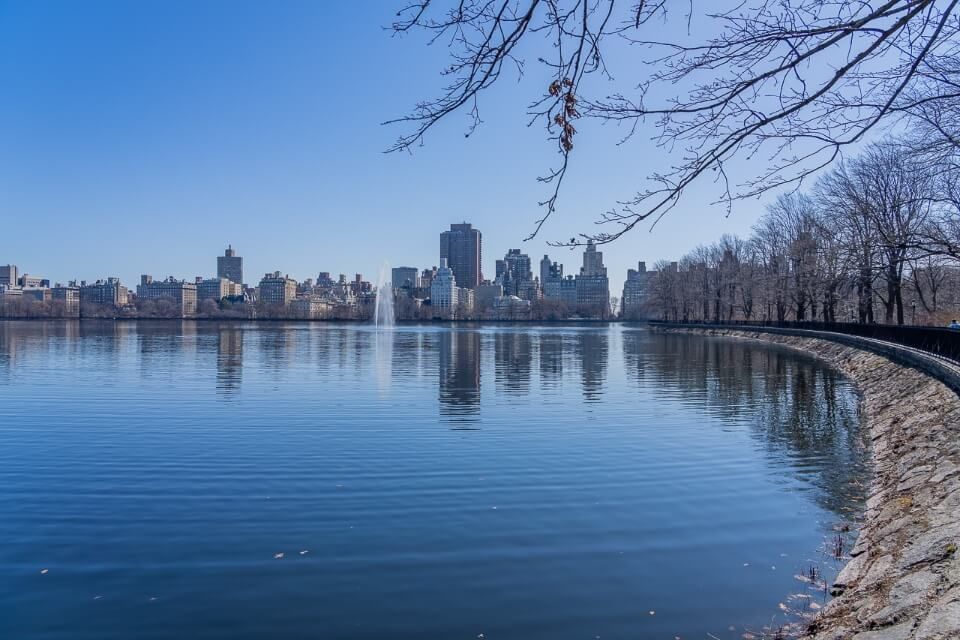 Run around central park for couples visiting new york city first time lovely run