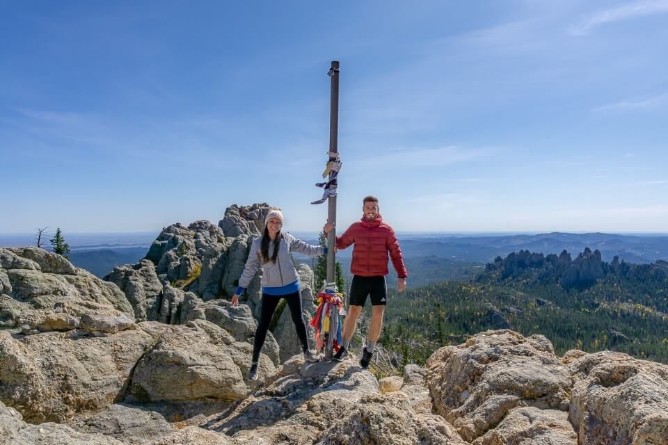 where are those morgans at the summit of black elk peak hike trail in south dakota amazing things to do near mt rushmore