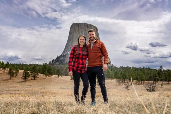 Where are those morgans at devils tower national monument in wyoming joyner ridge trail