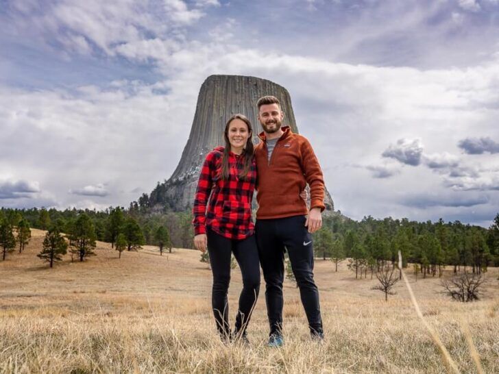 Where are those morgans at devils tower national monument in wyoming joyner ridge trail