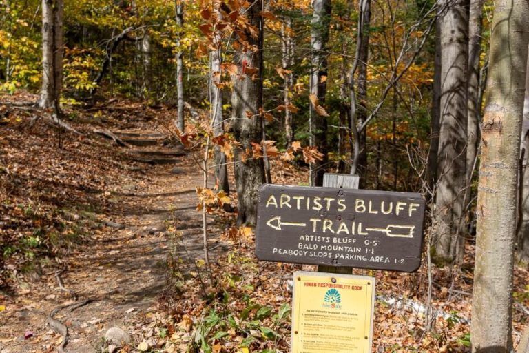 Artists Bluff Trail NH Easy Hike To Stunning Summit View