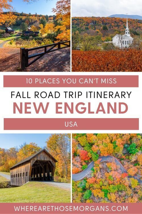 The Perfect New England Fall Road Trip Itinerary for Leaf Peeping