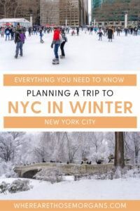 Ultimate Guide To Visiting New York City In Winter & NYC At Christmas