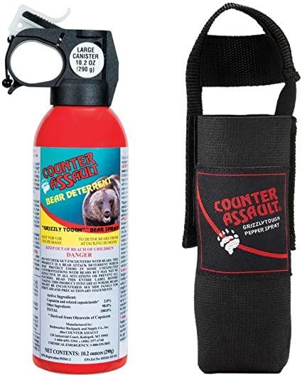 best gifts for hikers includes bear spray