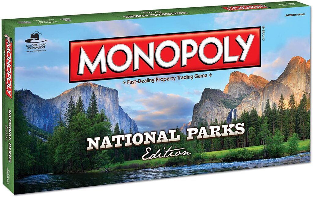 National Park edition monopoly