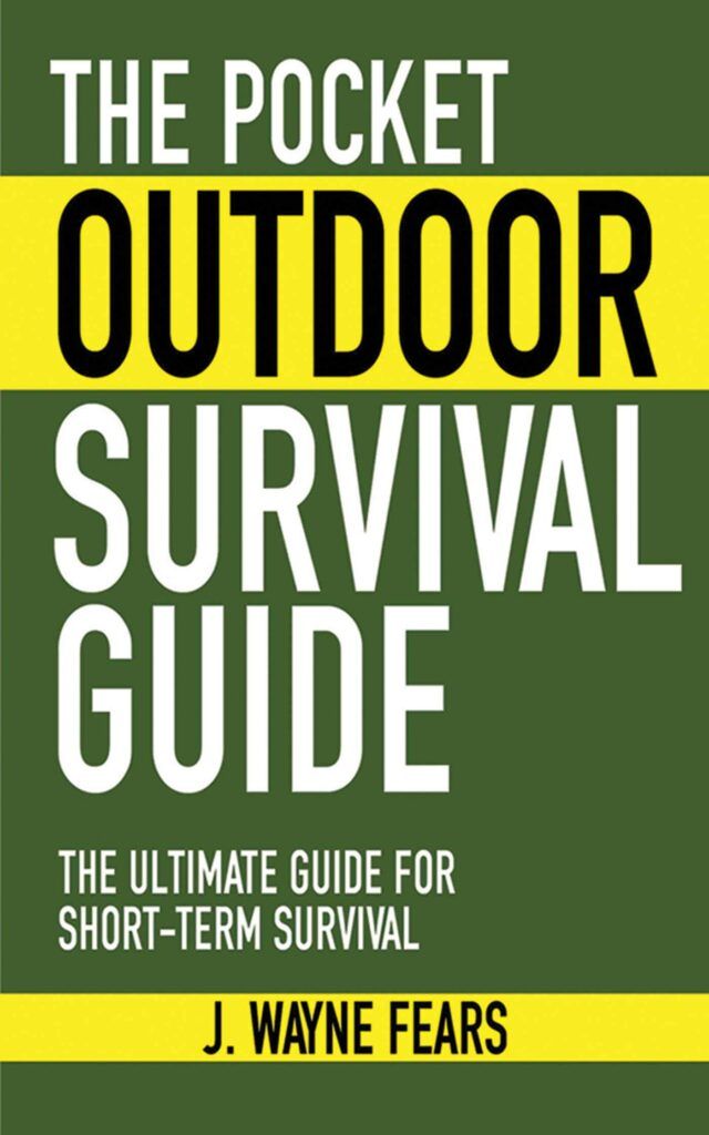 pocket outdoor survival guide book for outdoorsy men