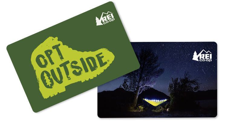 REI Gift card for outdoorsmen