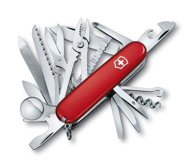 swiss army knife is a classic gift for the outdoorsman