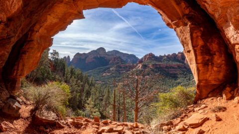 Hiking Soldier Pass Trail To Soldier Pass Cave In Sedona