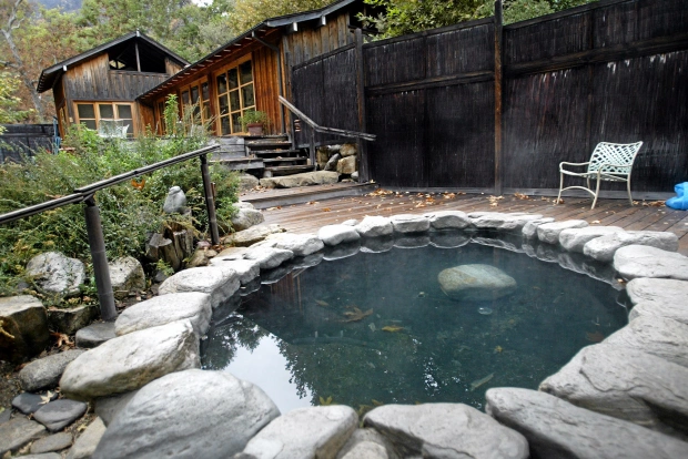 Japanese hot springs in northern California