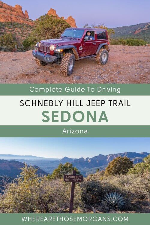 How To Drive Schnebly Hill Road Jeep Trail In Sedona