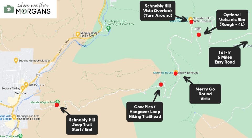How To Drive Schnebly Hill Road Jeep Trail In Sedona City Magazine
