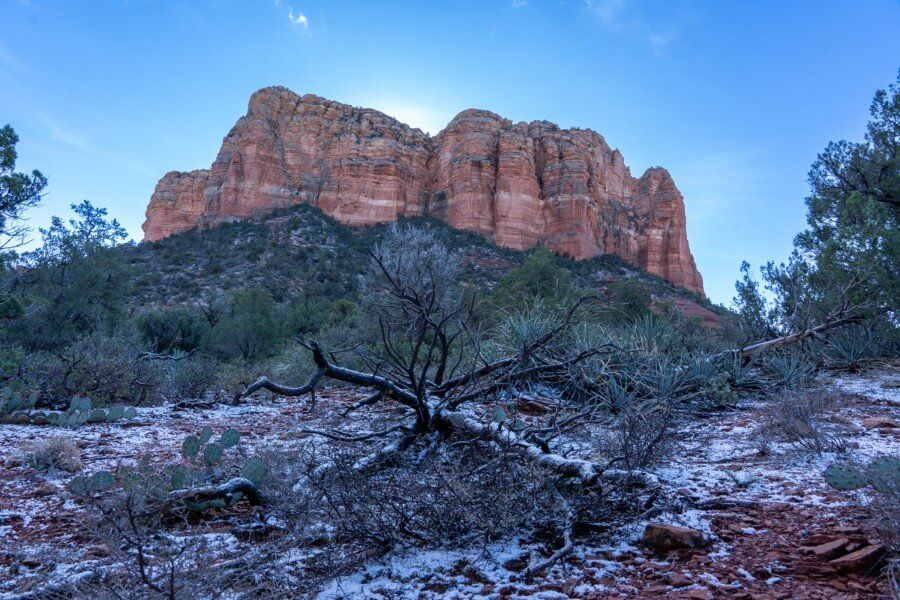 annual weather in sedona arizona