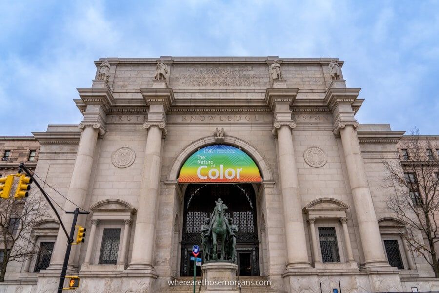 The front of American Museum of Natural History