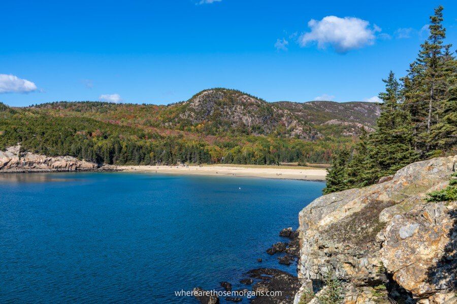 Acadia National Park in Bar Harbor is one of the best places to visit in the USA