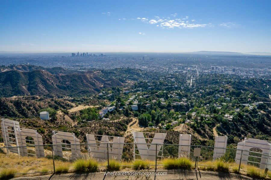 Hollywood sign and Los Angeles are among the most famous places to visit in the USA