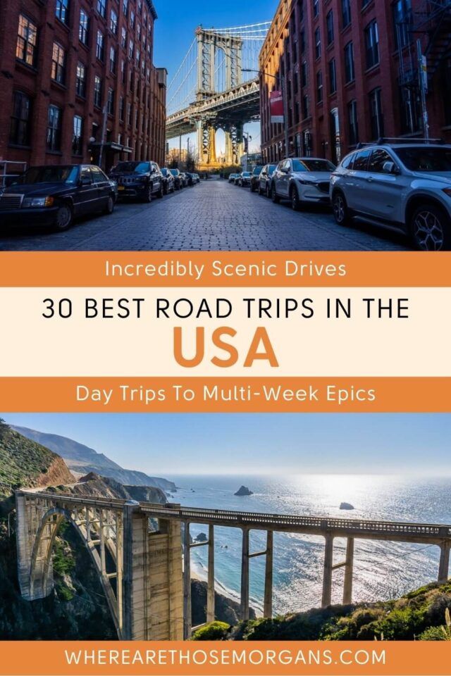 30 Best Road Trips In USA Most Scenic Drives In America