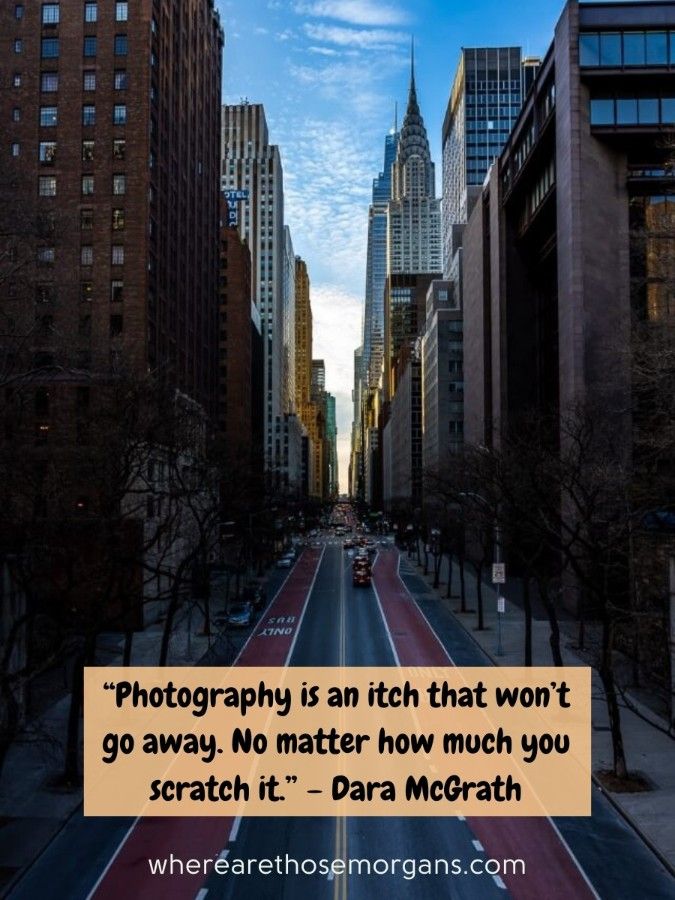 Photography is an itch that won't go away