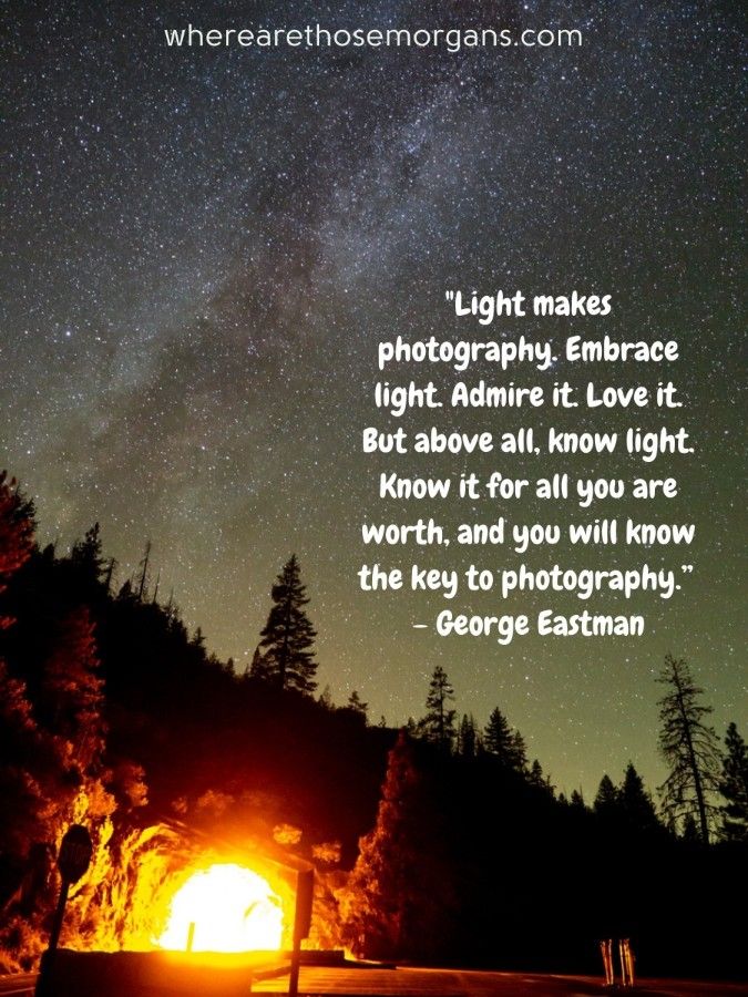 Light makes photography, embrace it, admire it, love it and above all, know light